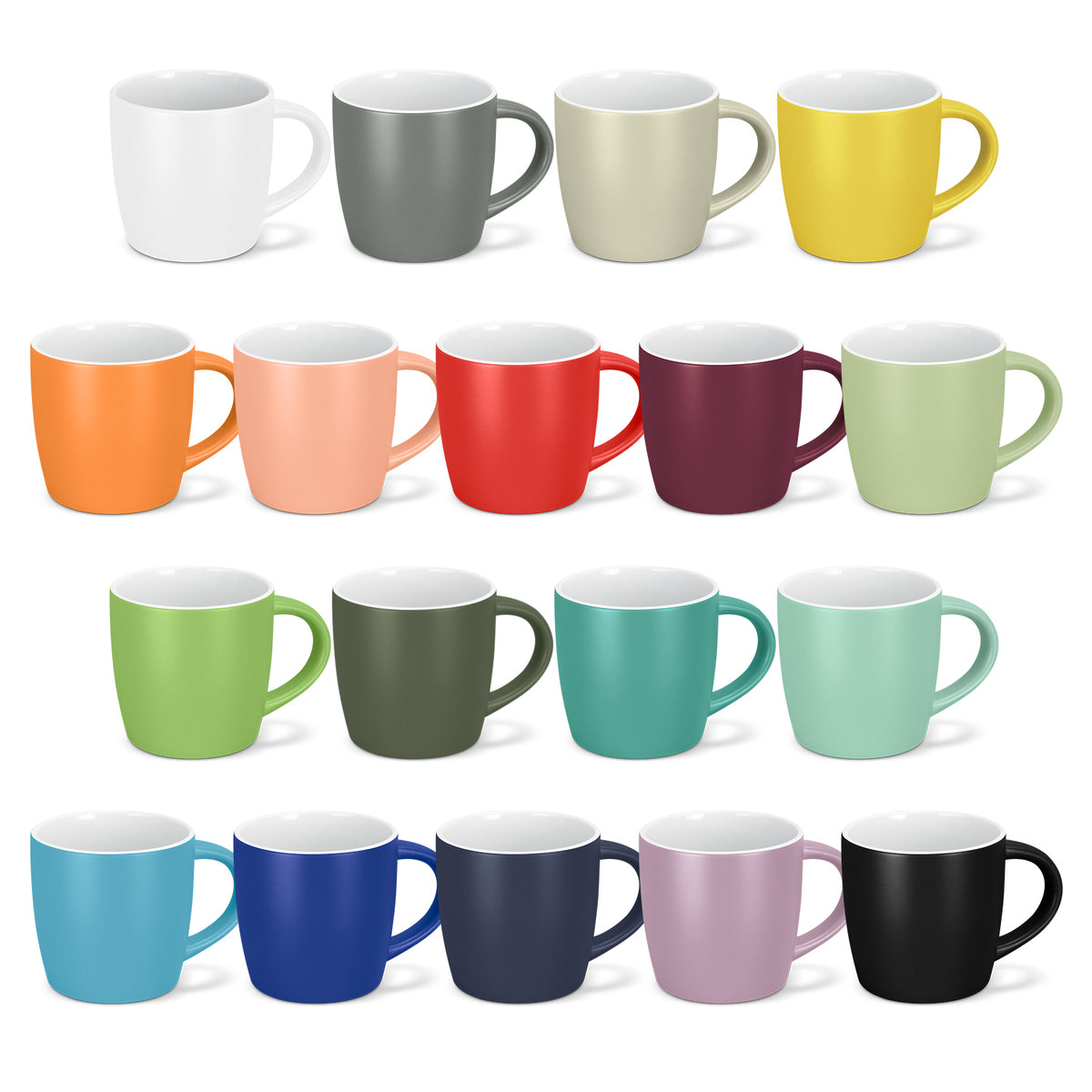 Mocha Coffee Mug with custom branded logo - Simply Merchandise