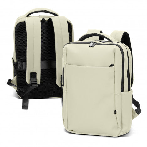 ARCHER Soft-Touch Daily Backpack with custom branded logo - Simply Merchandise