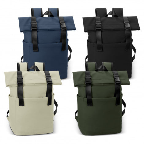 ARCHER Soft-Touch Flap Backpack - Simply Merchandise