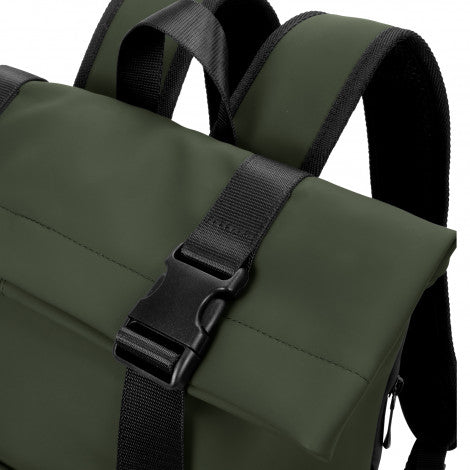 ARCHER Soft-Touch Flap Backpack - Simply Merchandise