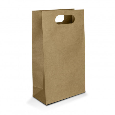 Die Cut Paper Wine Bag - Simply Merchandise