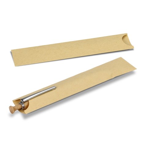 Kraft Paper Pen Sleeve - Simply Merchandise