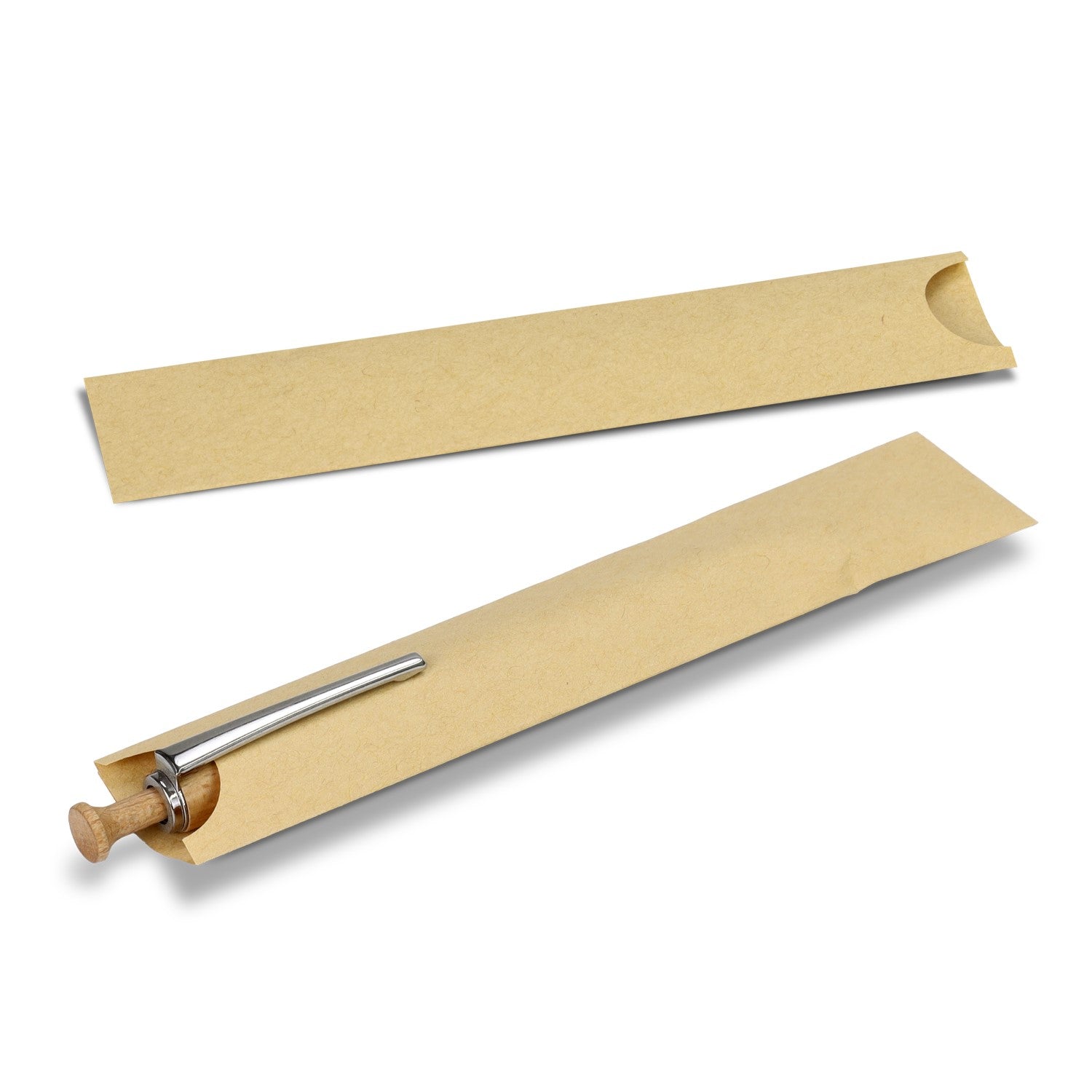 Kraft Paper Pen Sleeve - Simply Merchandise