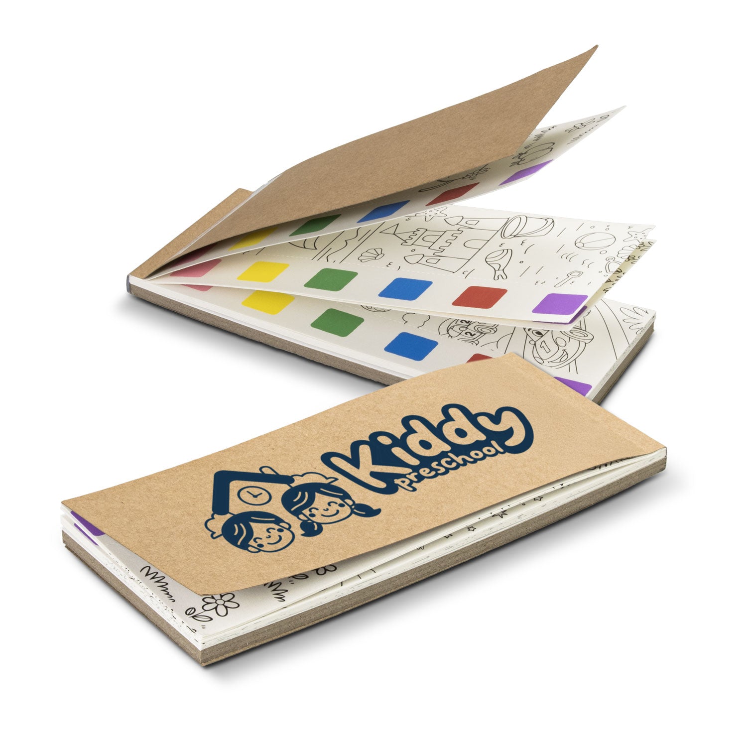 Aquarelle Watercolour Bookmark Pad - Simply Merchandise