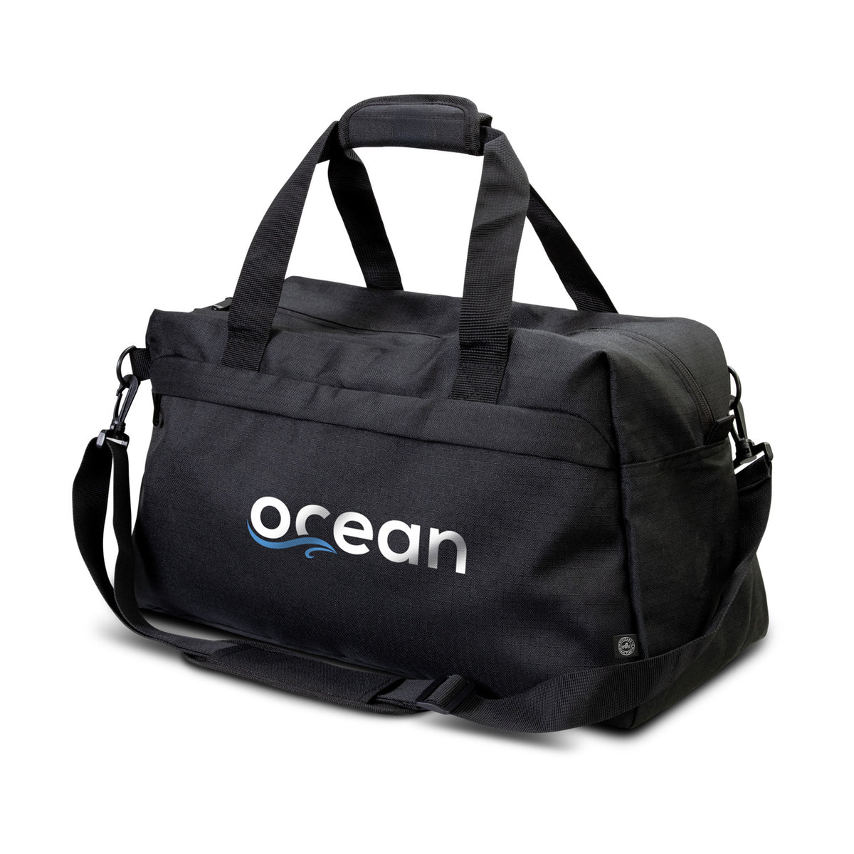 Oceana Recycled Duffle Bag with custom branded logo - Simply Merchandise