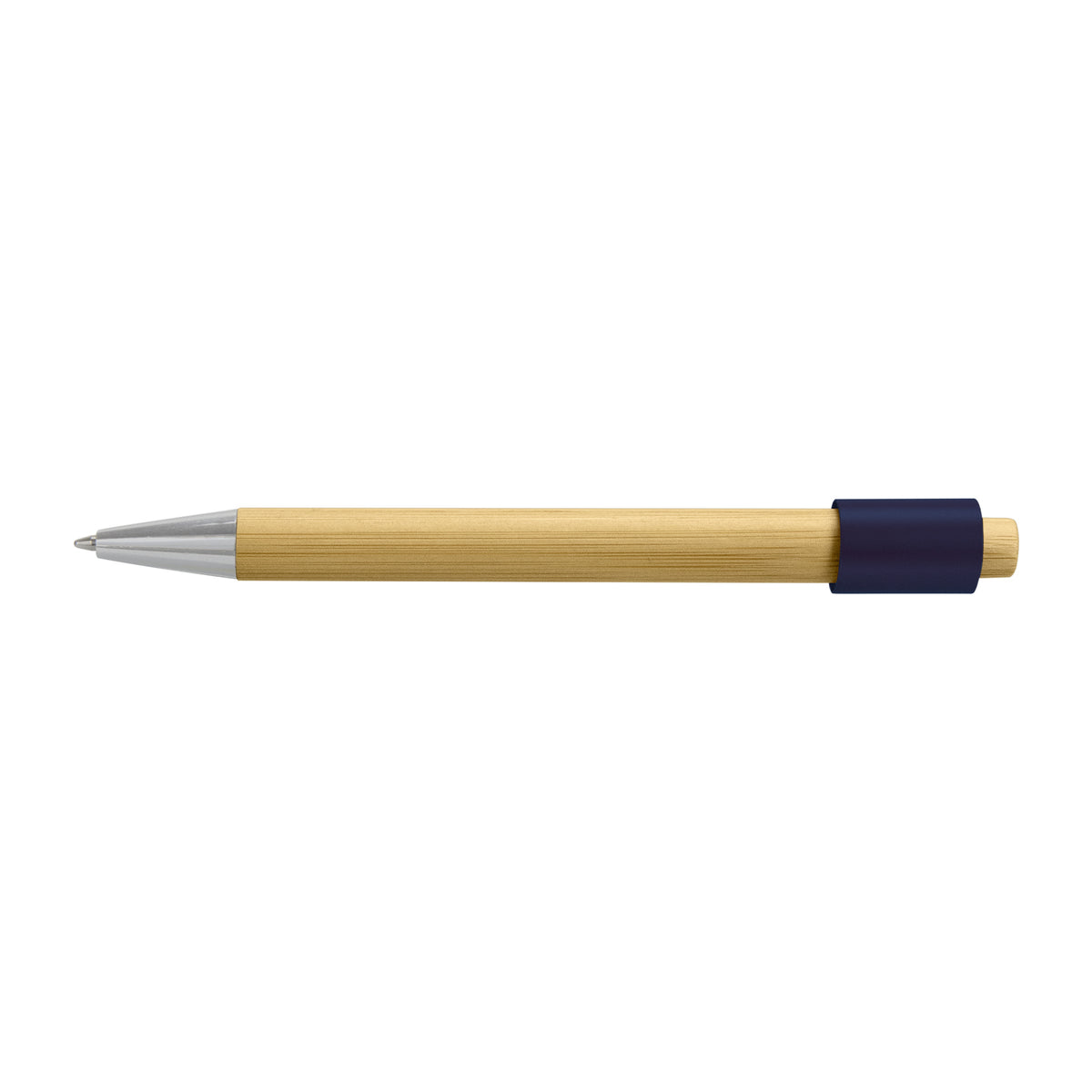 Unwind Bamboo Spinner Pen with custom branded logo - Simply Merchandise
