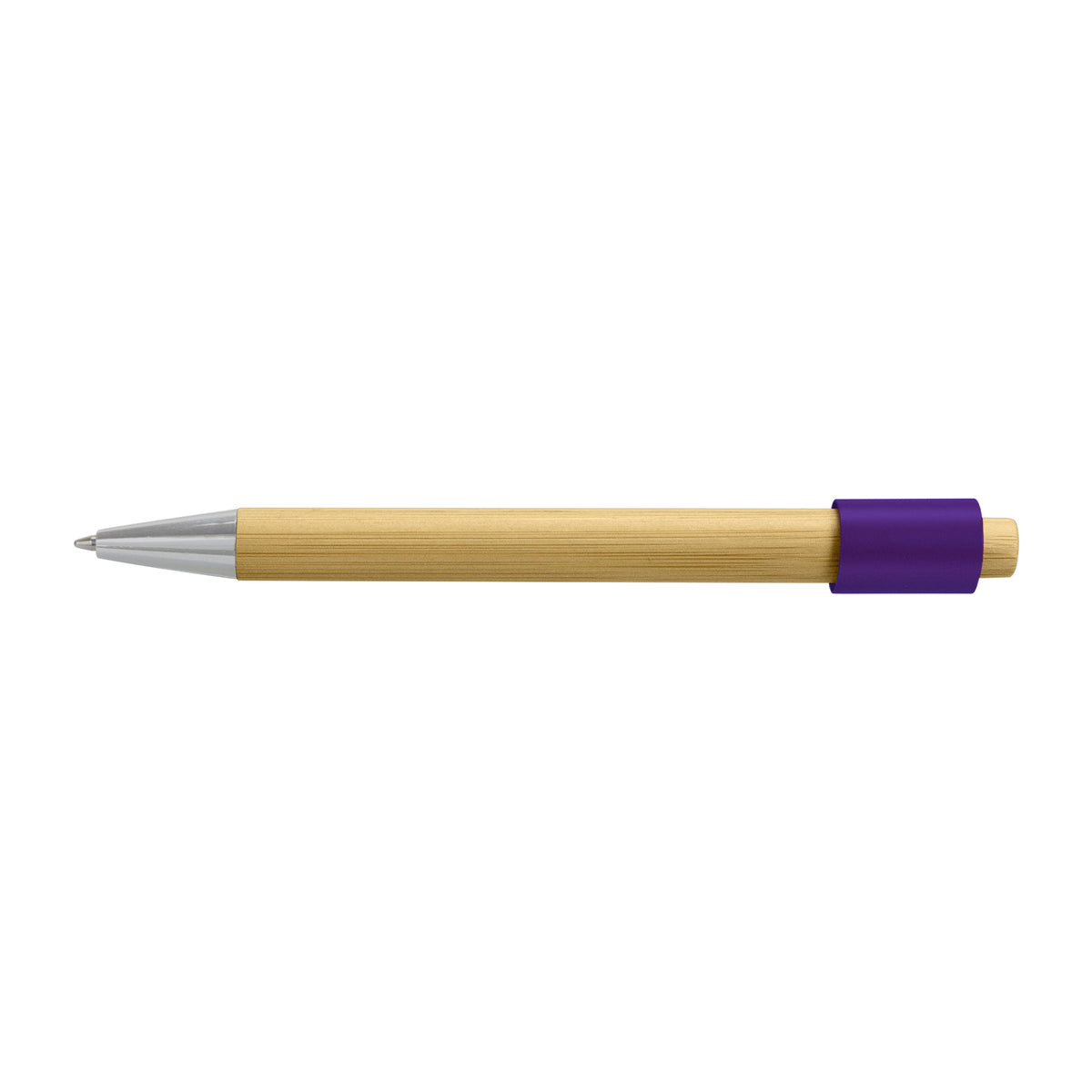 Unwind Bamboo Spinner Pen with custom branded logo - Simply Merchandise