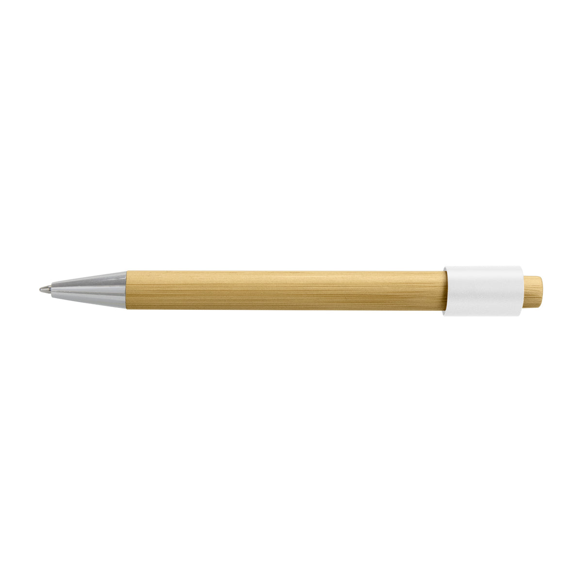 Unwind Bamboo Spinner Pen with custom branded logo - Simply Merchandise