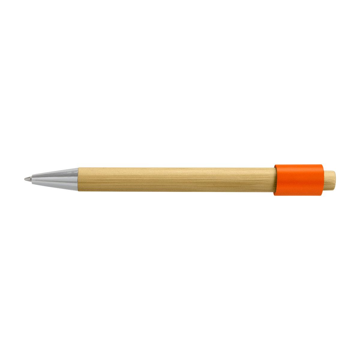 Unwind Bamboo Spinner Pen with custom branded logo - Simply Merchandise