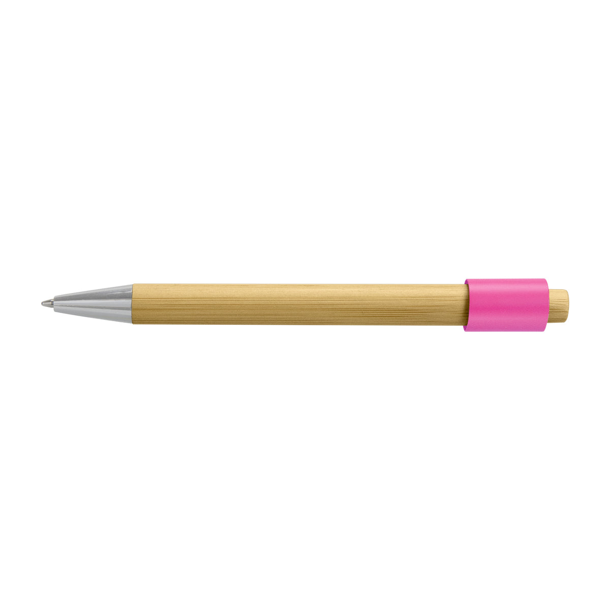 Unwind Bamboo Spinner Pen with custom branded logo - Simply Merchandise