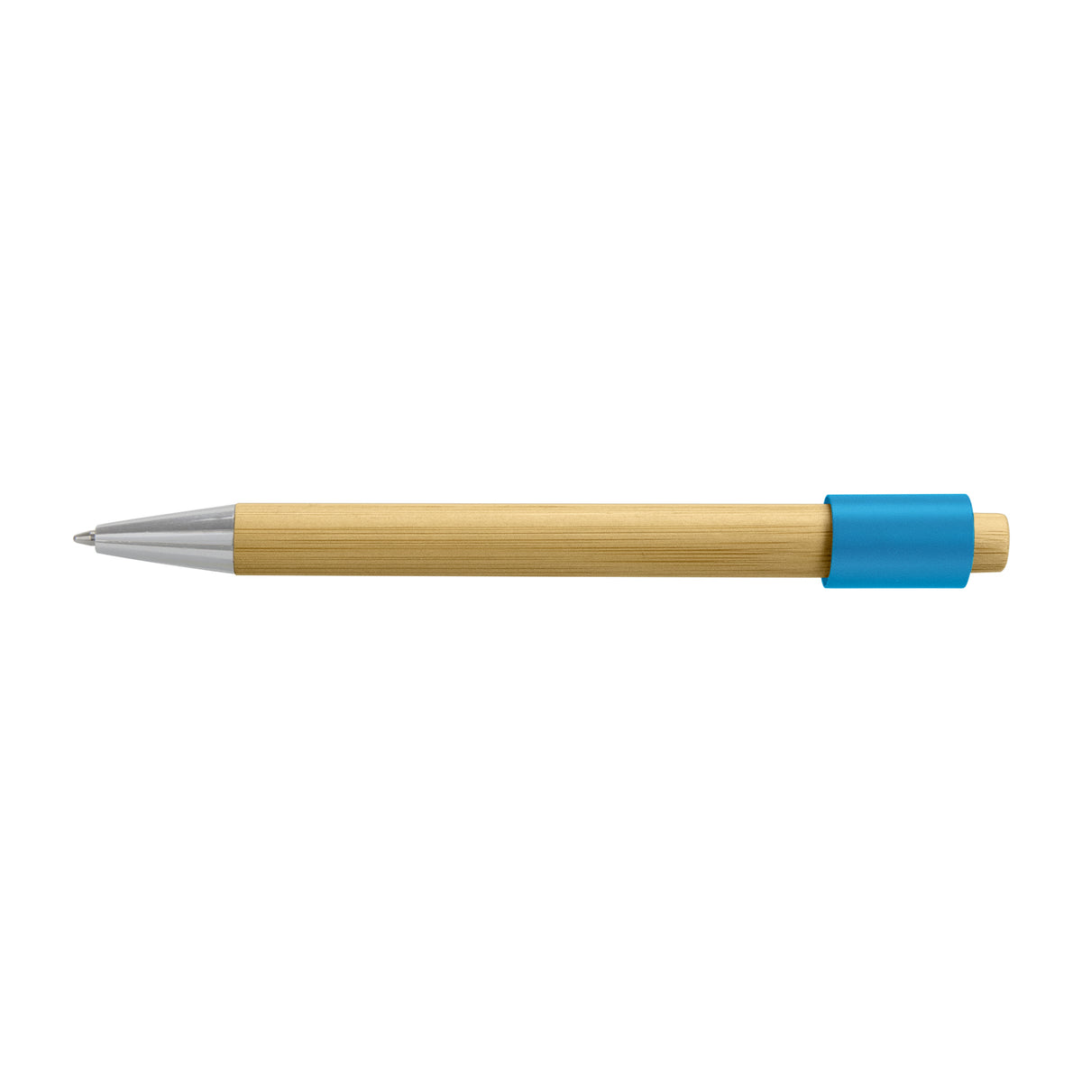 Unwind Bamboo Spinner Pen with custom branded logo - Simply Merchandise