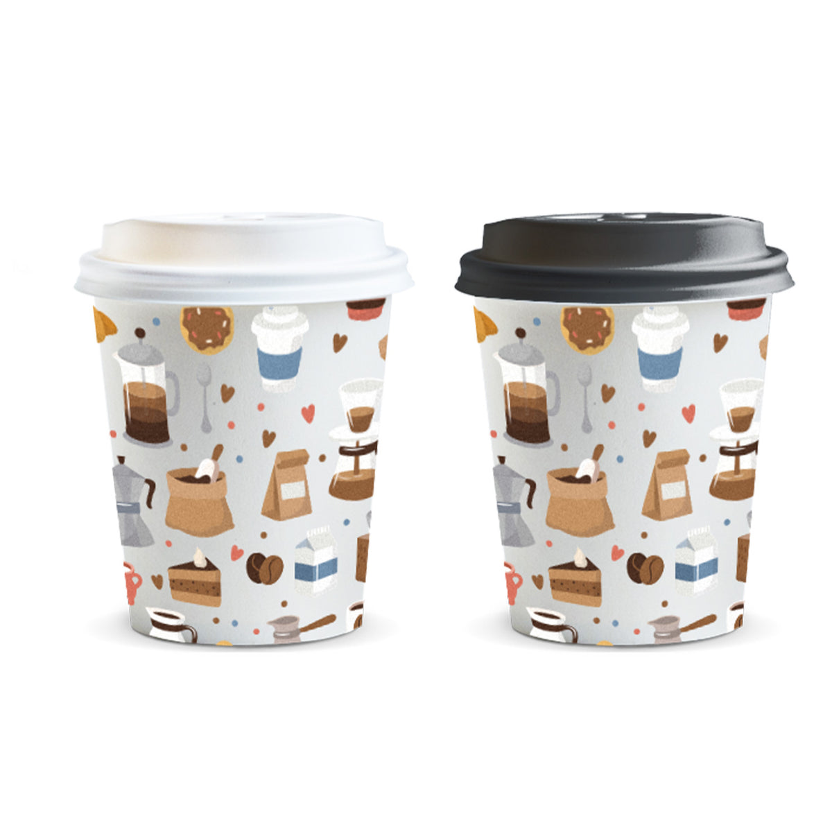 Kudos Paper Coffee Cup - 230ml with custom branded logo - Simply Merchandise