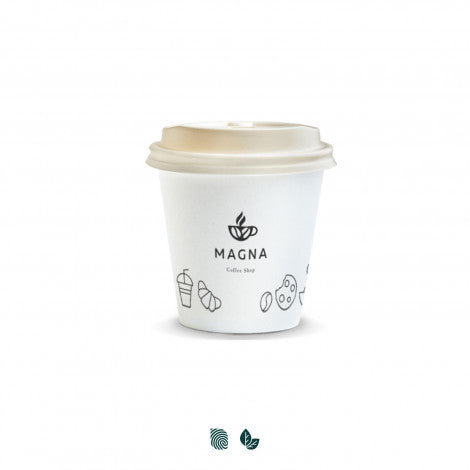 Compostable Paper Coffee Cup - 180ml - Simply Merchandise