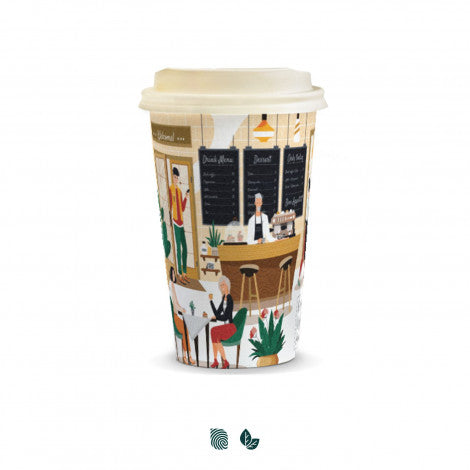 Compostable Paper Coffee Cup - 350ml - Simply Merchandise