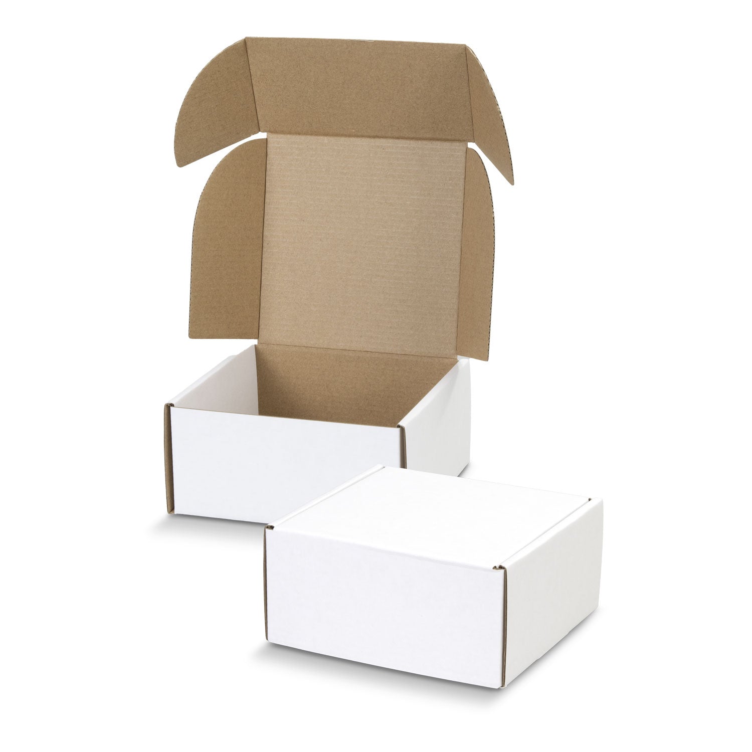 Die Cut Box with Locking Lid - 130x130x65mm with custom branded logo - Simply Merchandise