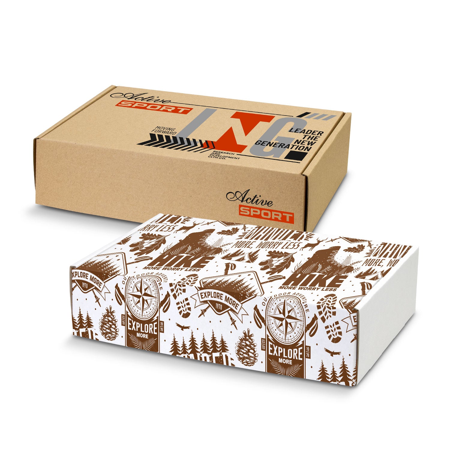 Die Cut Box with Locking Lid - 300x225x75mm with custom branded logo - Simply Merchandise
