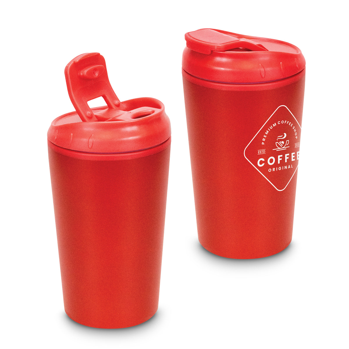Corsica Coffee Cup with custom branded logo - Simply Merchandise