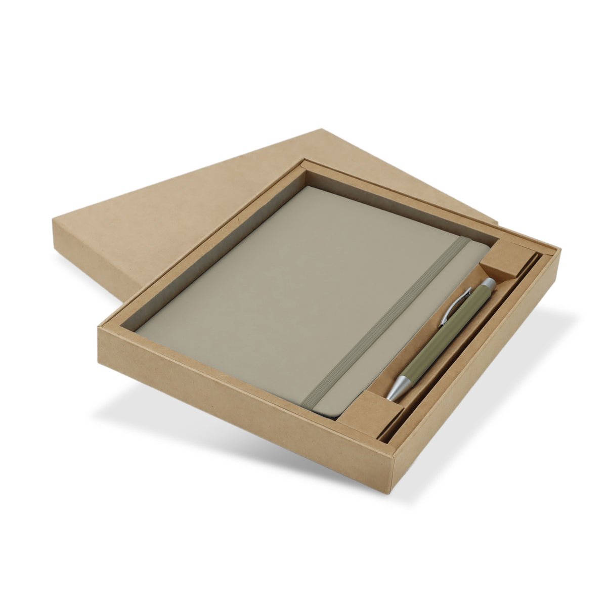 Omega Fashion Notebook and Pen Gift Set with custom branded logo - Simply Merchandise