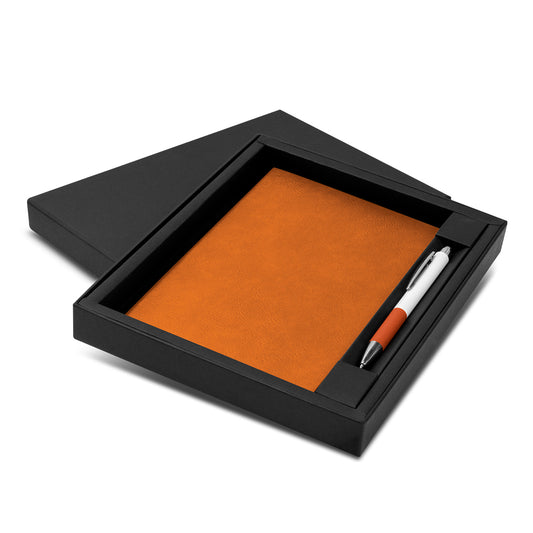 Genoa Notebook and Pen Gift Set - Simply Merchandise