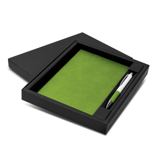 Genoa Notebook and Pen Gift Set - Simply Merchandise