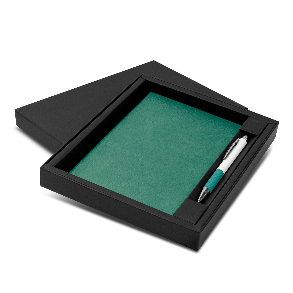 Genoa Notebook and Pen Gift Set with custom branded logo - Simply Merchandise