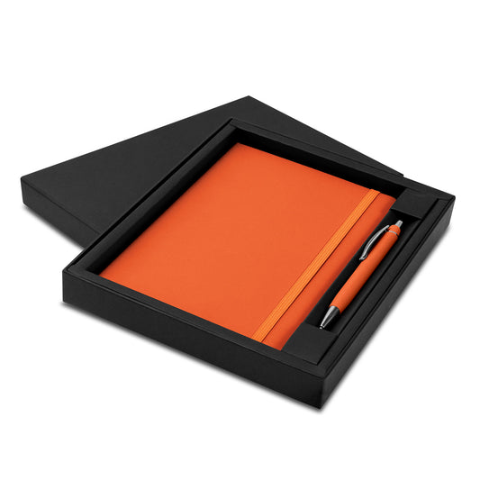 Omega Notebook and Pen Gift Set - Simply Merchandise