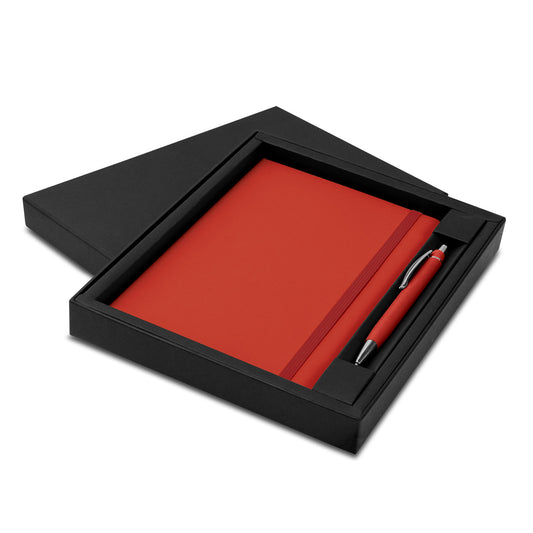Omega Notebook and Pen Gift Set - Simply Merchandise
