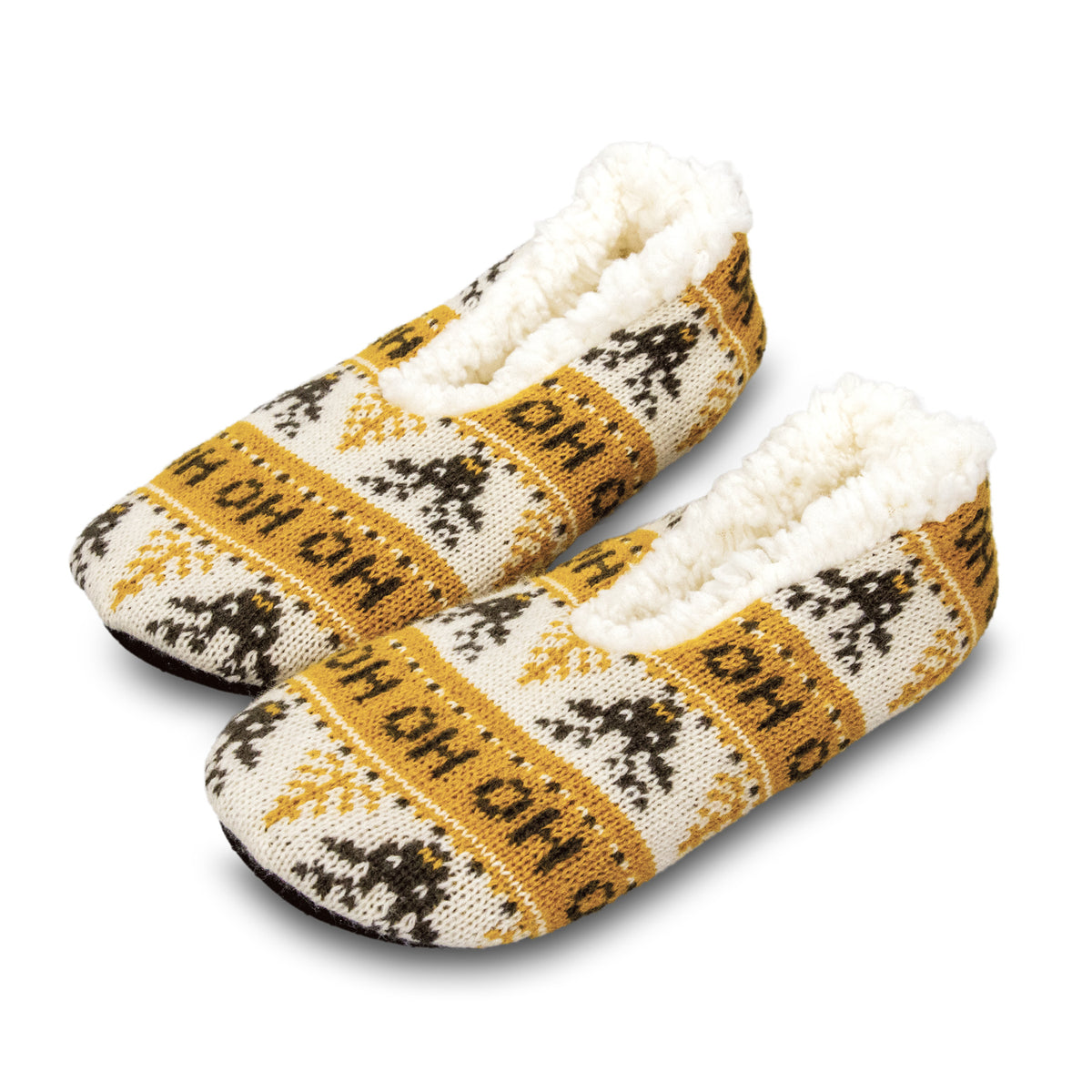 Custom Knitted Slippers with custom branded logo - Simply Merchandise