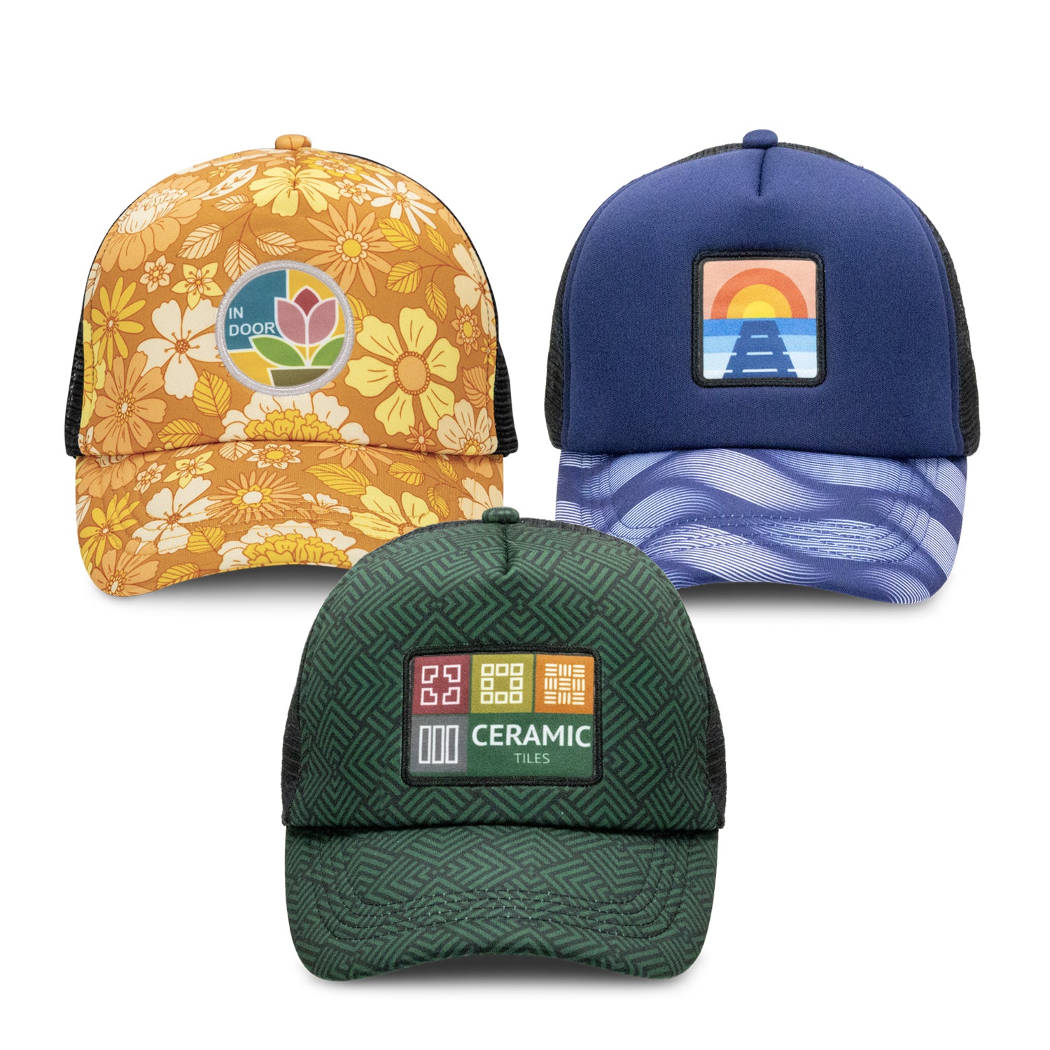 Cruise Custom Cap with Full Colour Patch - Simply Merchandise
