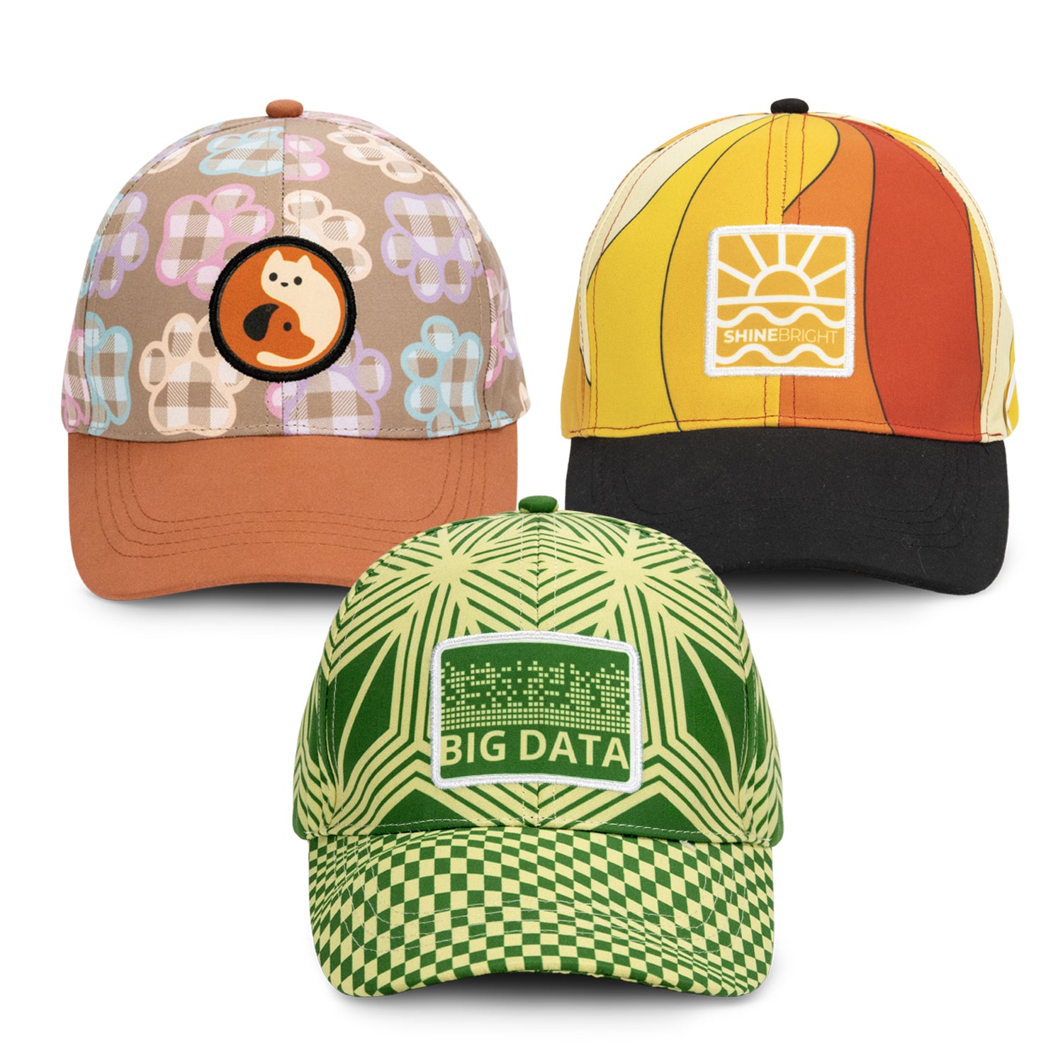 Falcon Custom Cap with Full Colour Patch - Simply Merchandise