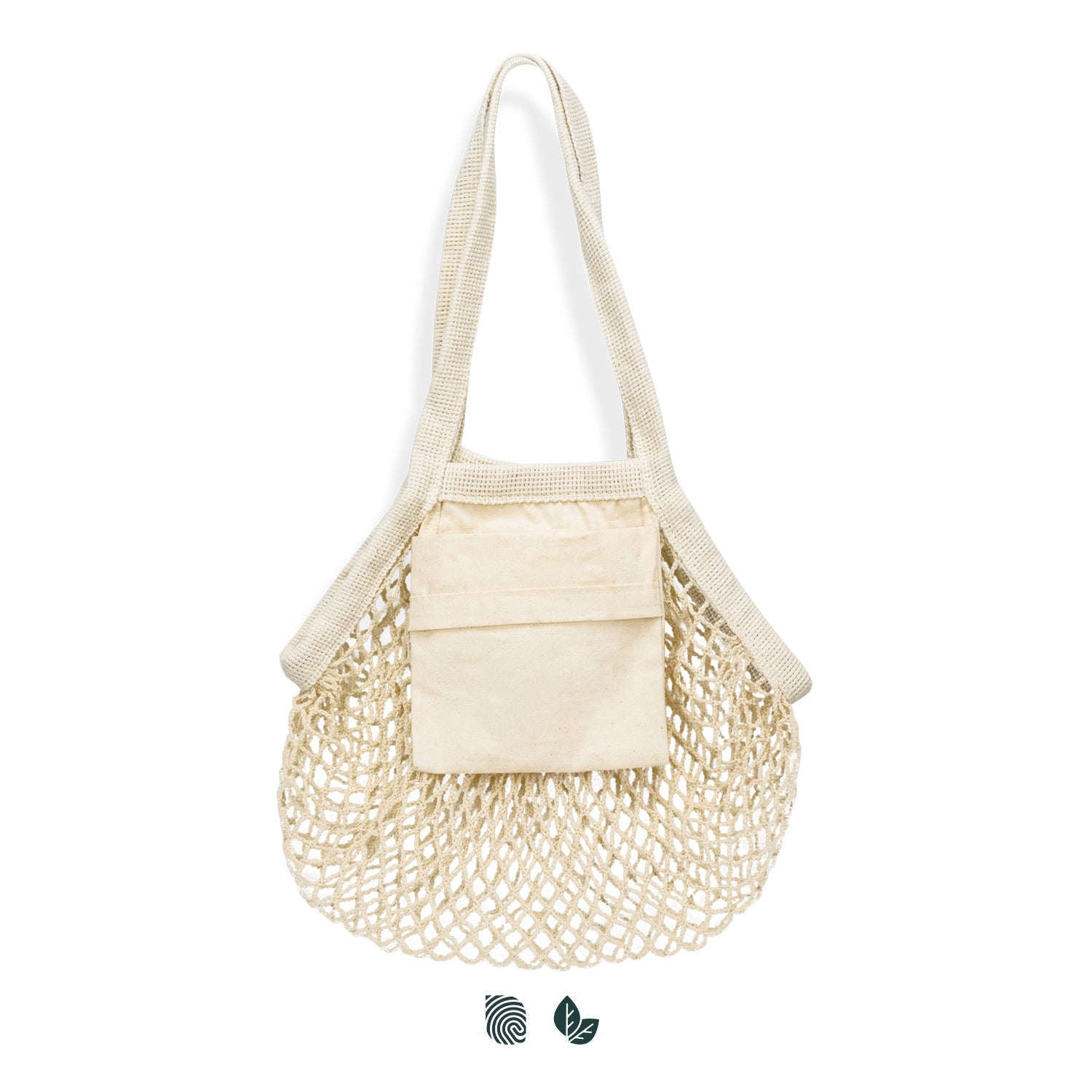 Cotton Mesh Foldaway Tote Bag - Small - Simply Merchandise