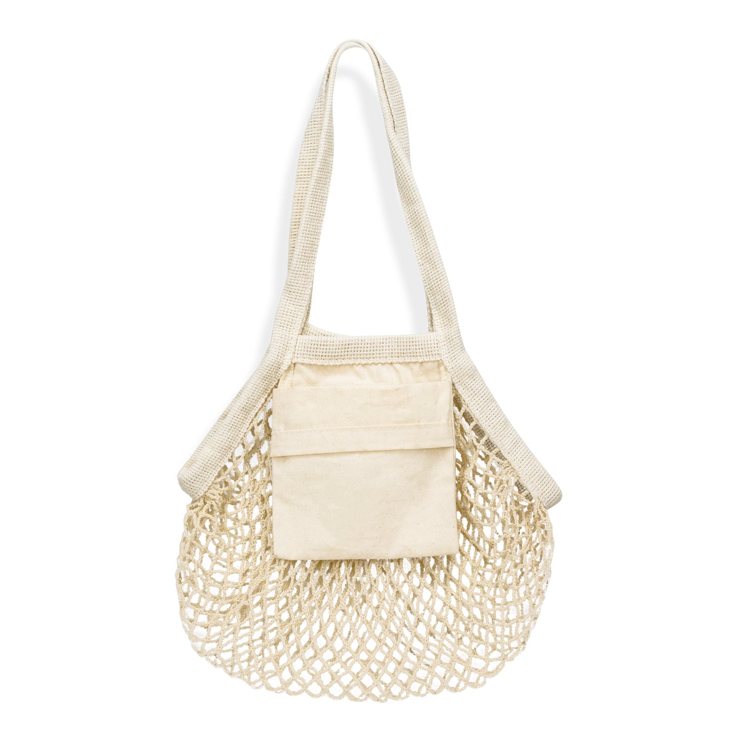 Cotton Mesh Foldaway Tote Bag - Small - Simply Merchandise