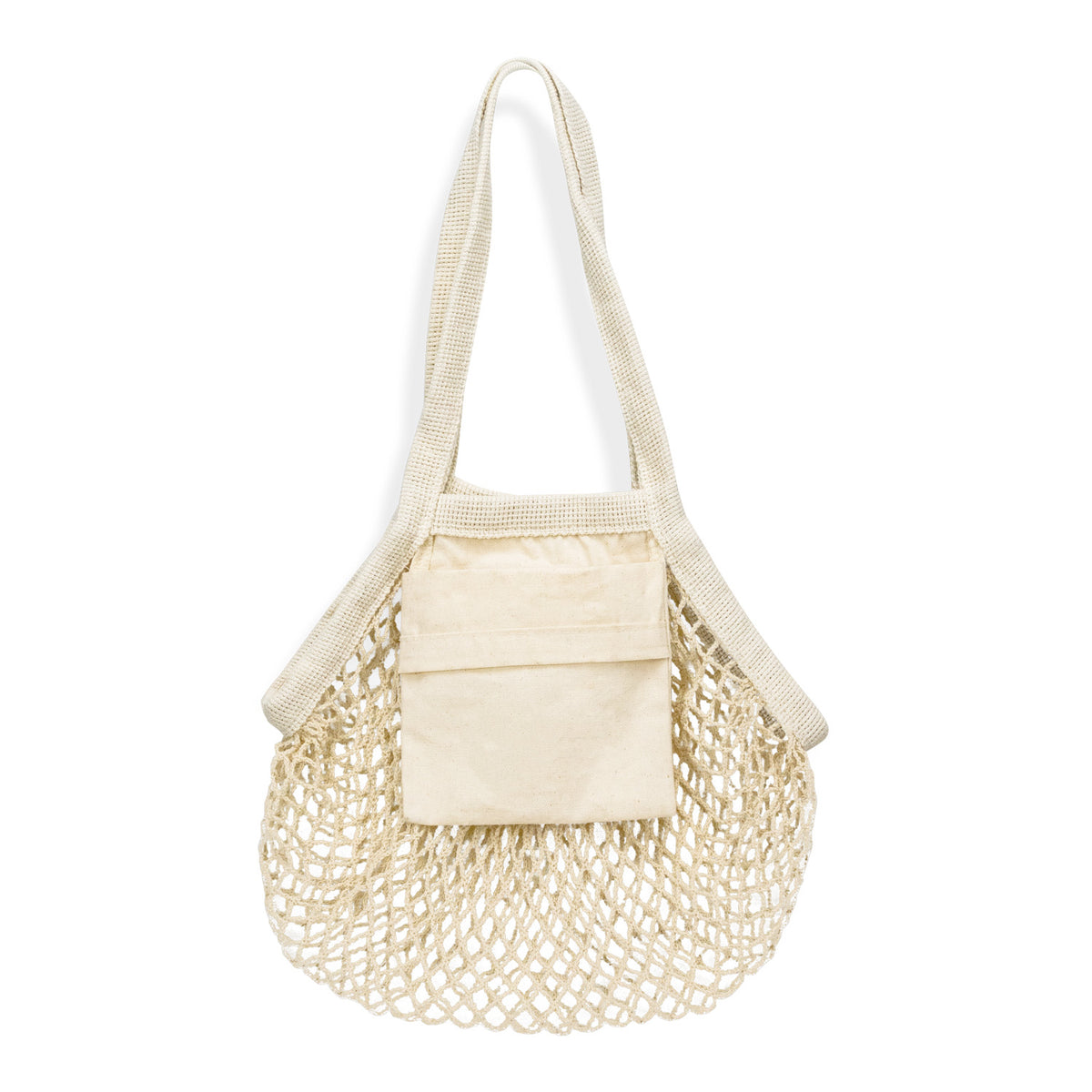 Cotton Mesh Foldaway Tote Bag - Small - Simply Merchandise