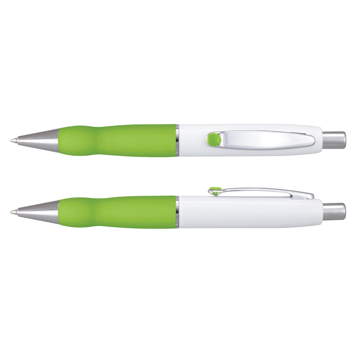 Turbo Pen - White Barrel with custom branded logo - Simply Merchandise