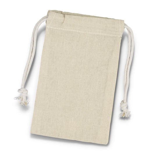 Cotton Gift Bag - Small with custom branded logo - Simply Merchandise