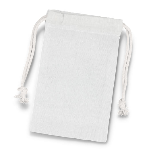 Cotton Gift Bag - Small with custom branded logo - Simply Merchandise