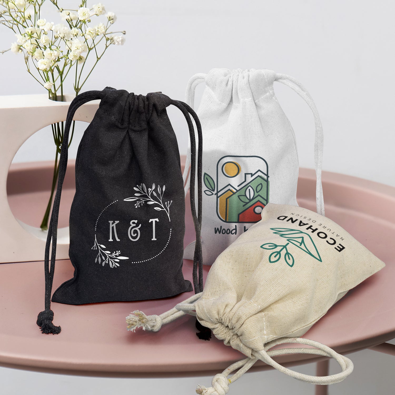 Cotton Gift Bag - Small - Simply Merchandise