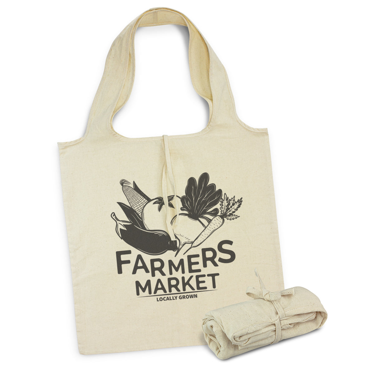 Matakana Foldaway Tote Bag with custom branded logo - Simply Merchandise