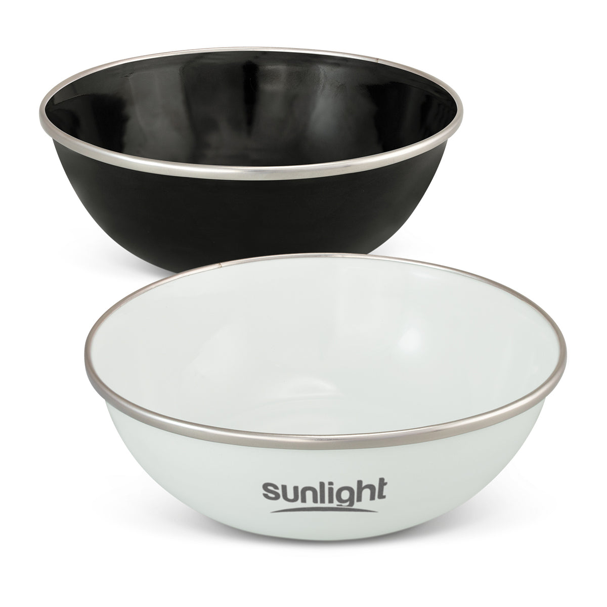 Bendigo Enamel Bowl with custom branded logo - Simply Merchandise