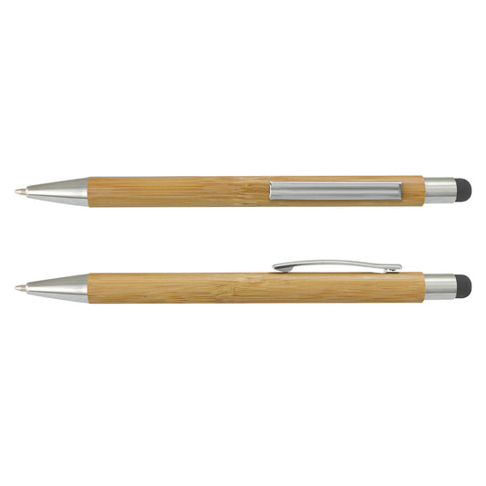 Lancer Bamboo Stylus Pen with custom branded logo - Simply Merchandise
