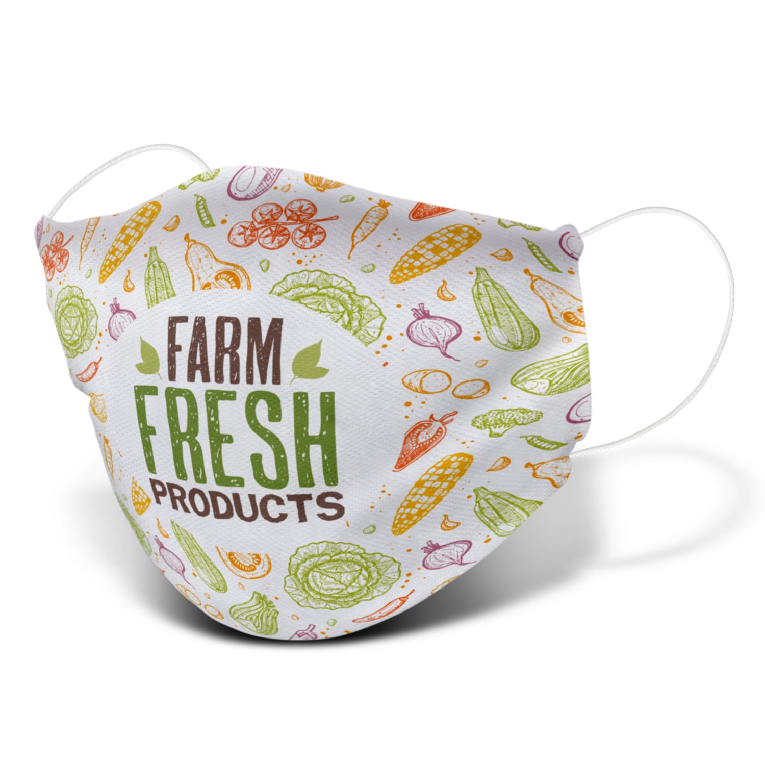 Reusable Face Mask Full Colour - Large - Simply Merchandise