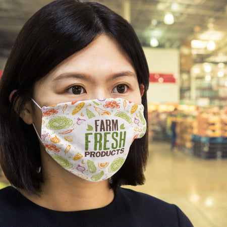 Reusable Face Mask Full Colour - Large - Simply Merchandise