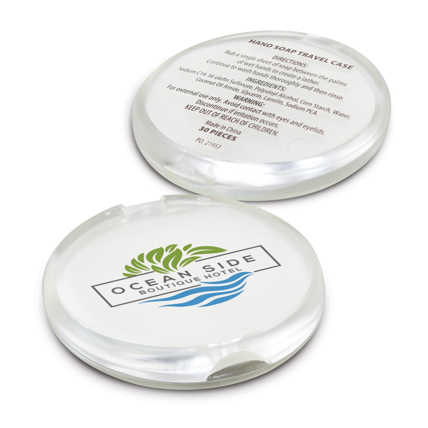 Hand Soap Travel Case - Round - Simply Merchandise