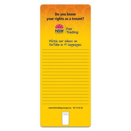 95 x 230mm Clip Fridge Magnet - Simply Merchandise