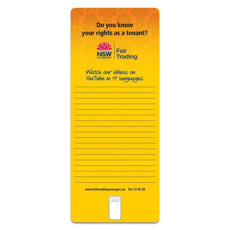 95 x 230mm Clip Fridge Magnet - Simply Merchandise