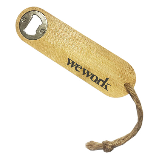 Texas Bamboo Bottle Opener - Simply Merchandise
