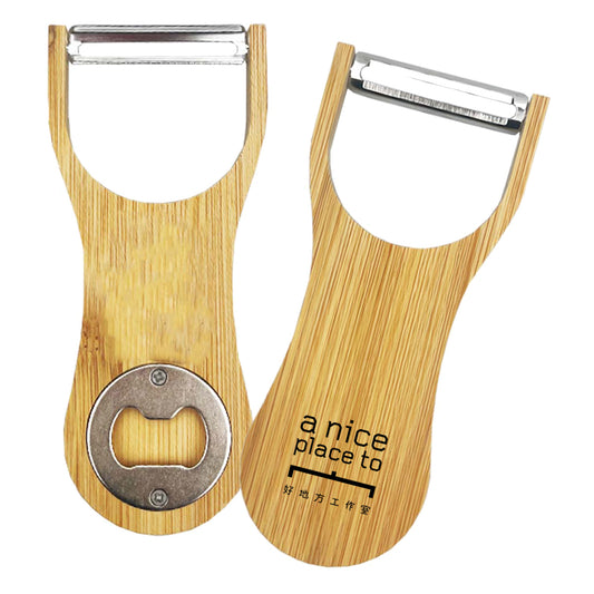 Orisha Bamboo Peeler Bottle Opener - Simply Merchandise