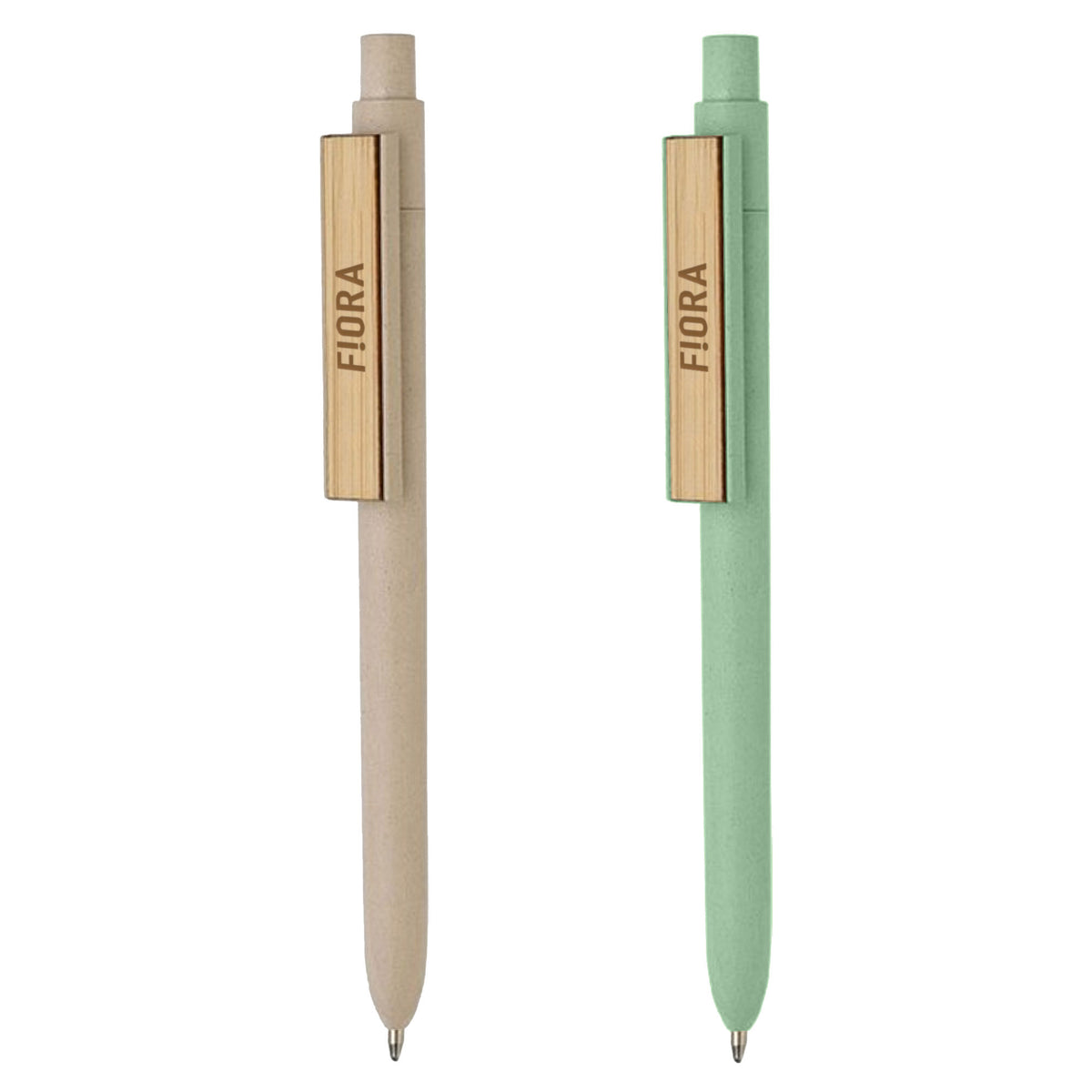 Fiota Bamboo Fiber Pen with custom branded logo - Simply Merchandise