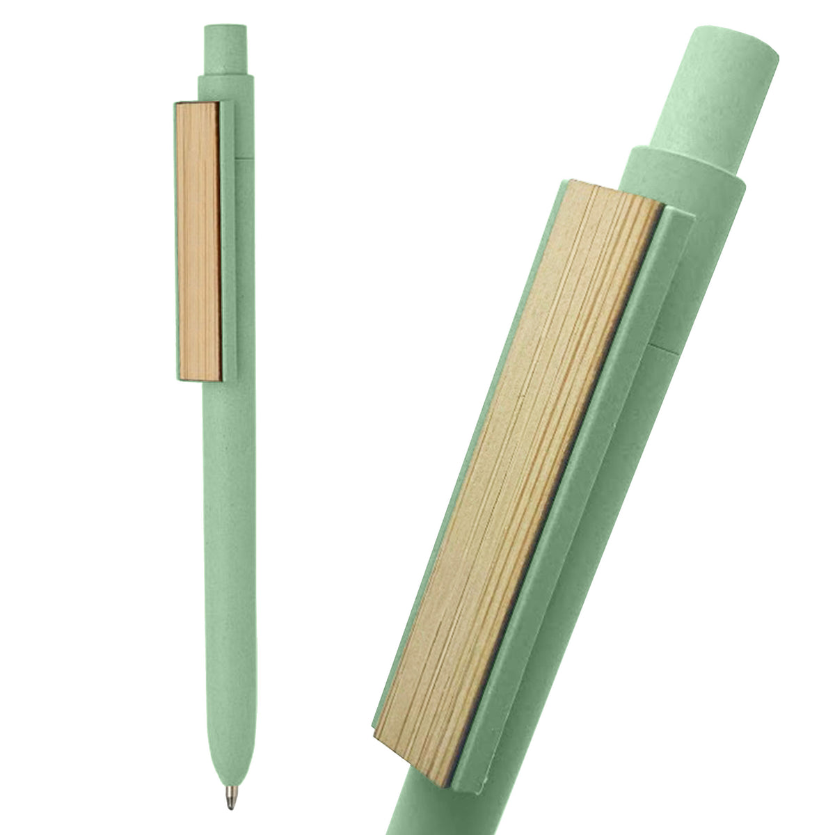 Fiota Bamboo Fiber Pen with custom branded logo - Simply Merchandise