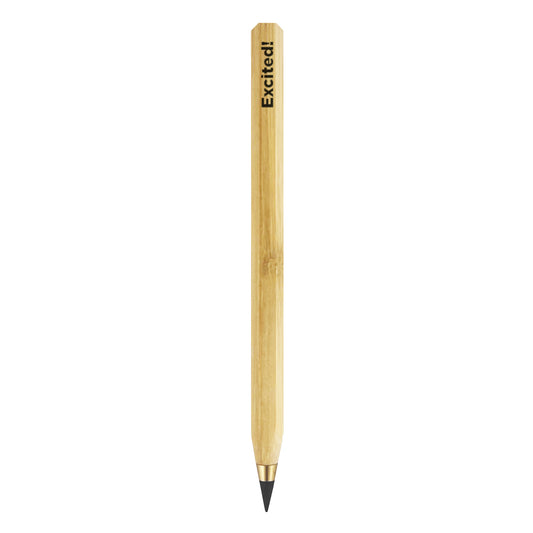 Endless Bamboo Pencil with custom branded logo - Simply Merchandise